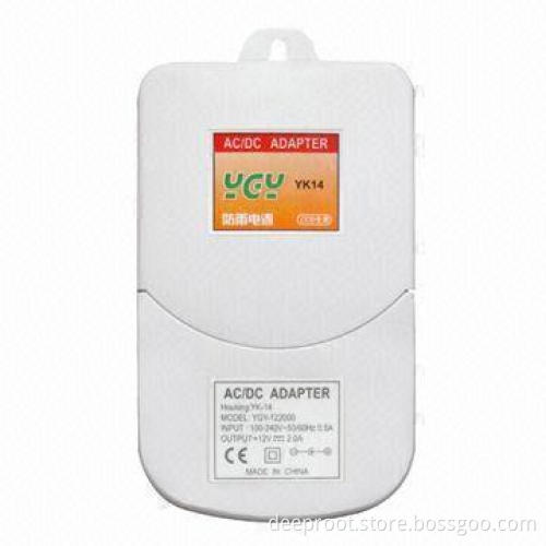 AC/DC Adapter with 50 to 60Hz Frequency and 24W Max Output Power